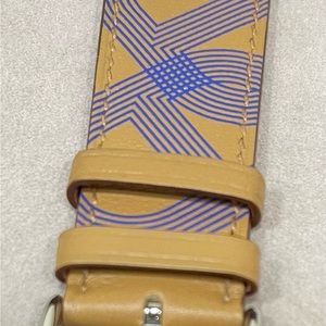 BAND Apple Watch HERMES SINGLE TOUR, Biscuit / Bleu Électrique 
45 мм